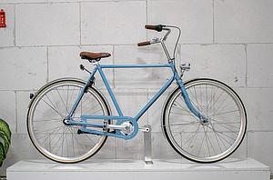 Road Vintage Blue – Classic men's city bike 3-speed with dynamo lights – Small framesize
